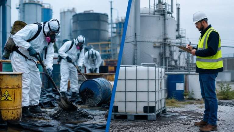 40-Hour vs 24-Hour HAZWOPER training comparison for hazardous waste workers